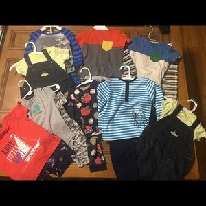 Lot of 18 piece boys clothes size 18 months